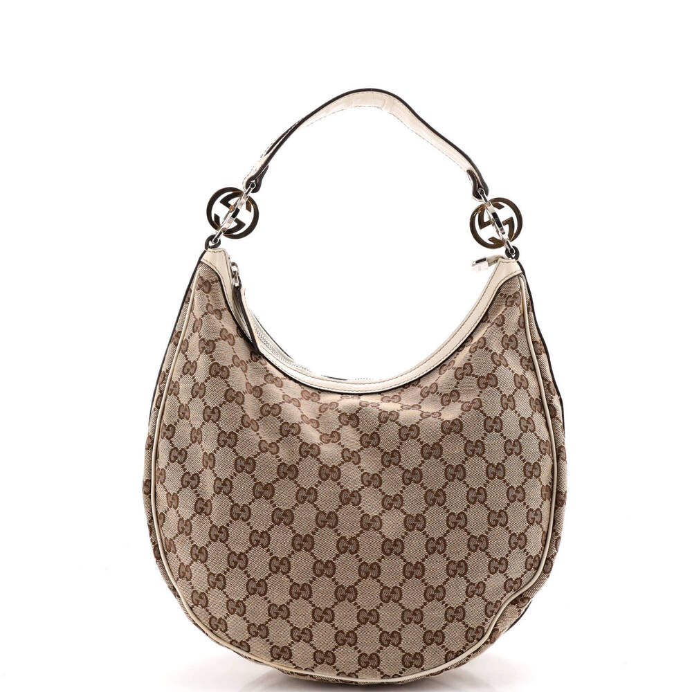 Gucci Medium Twins Hobo GG Canvas